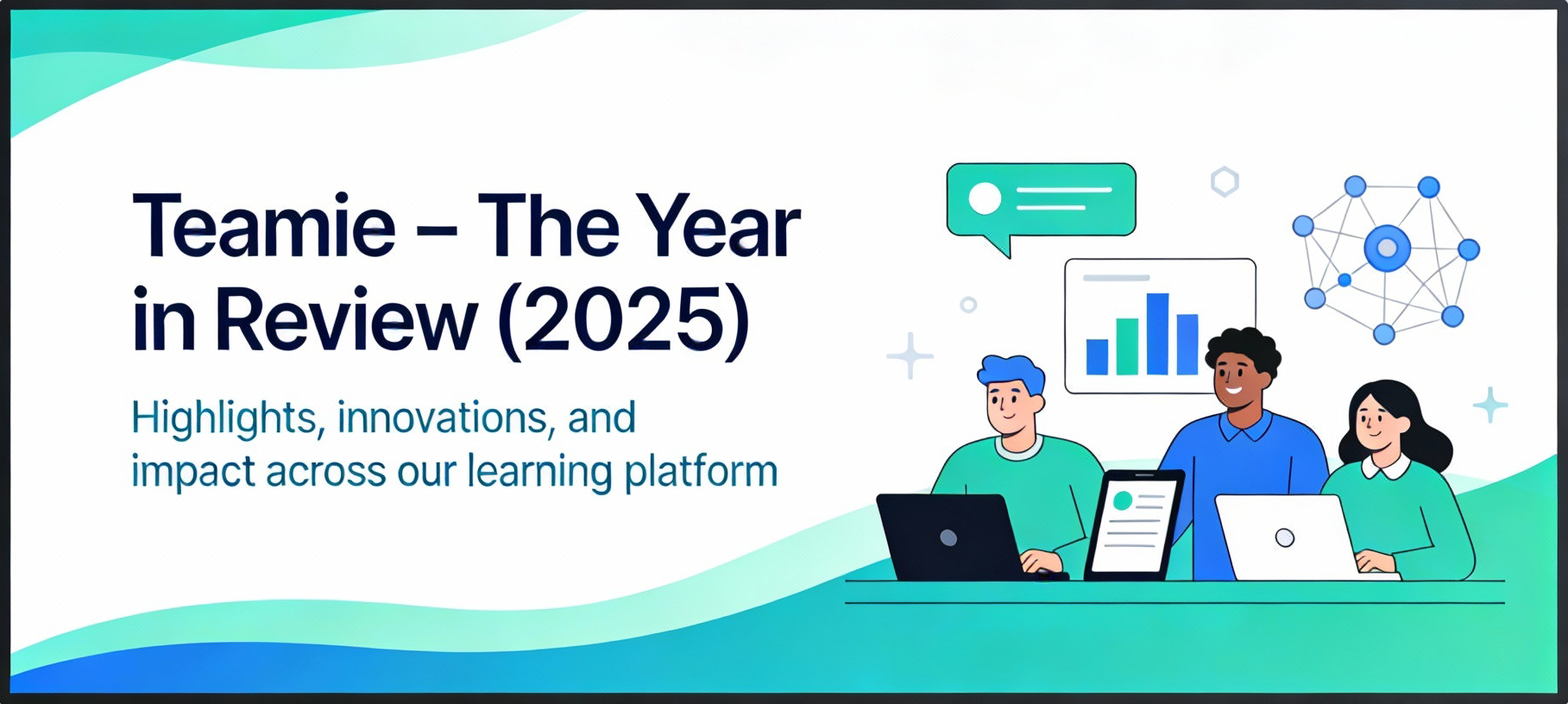 Blogpost banner: Teamie – The Year in Review (2025)