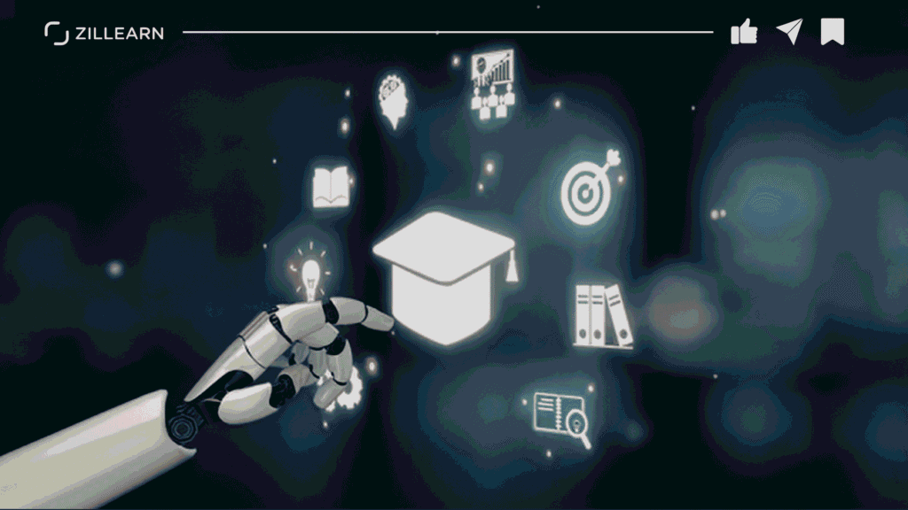A globe illustration highlighting national AI+education policy flows and their connection to enterprise learning infrastructure in Southeast Asia